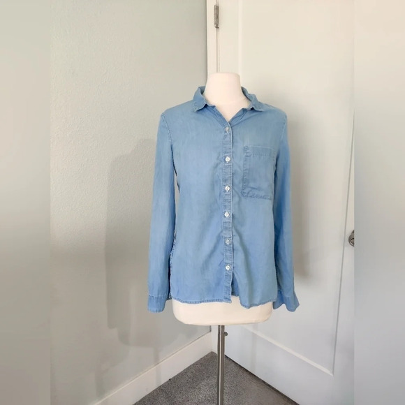 SO Demin/Chambray Button Down Shirt - Picture 1 of 9